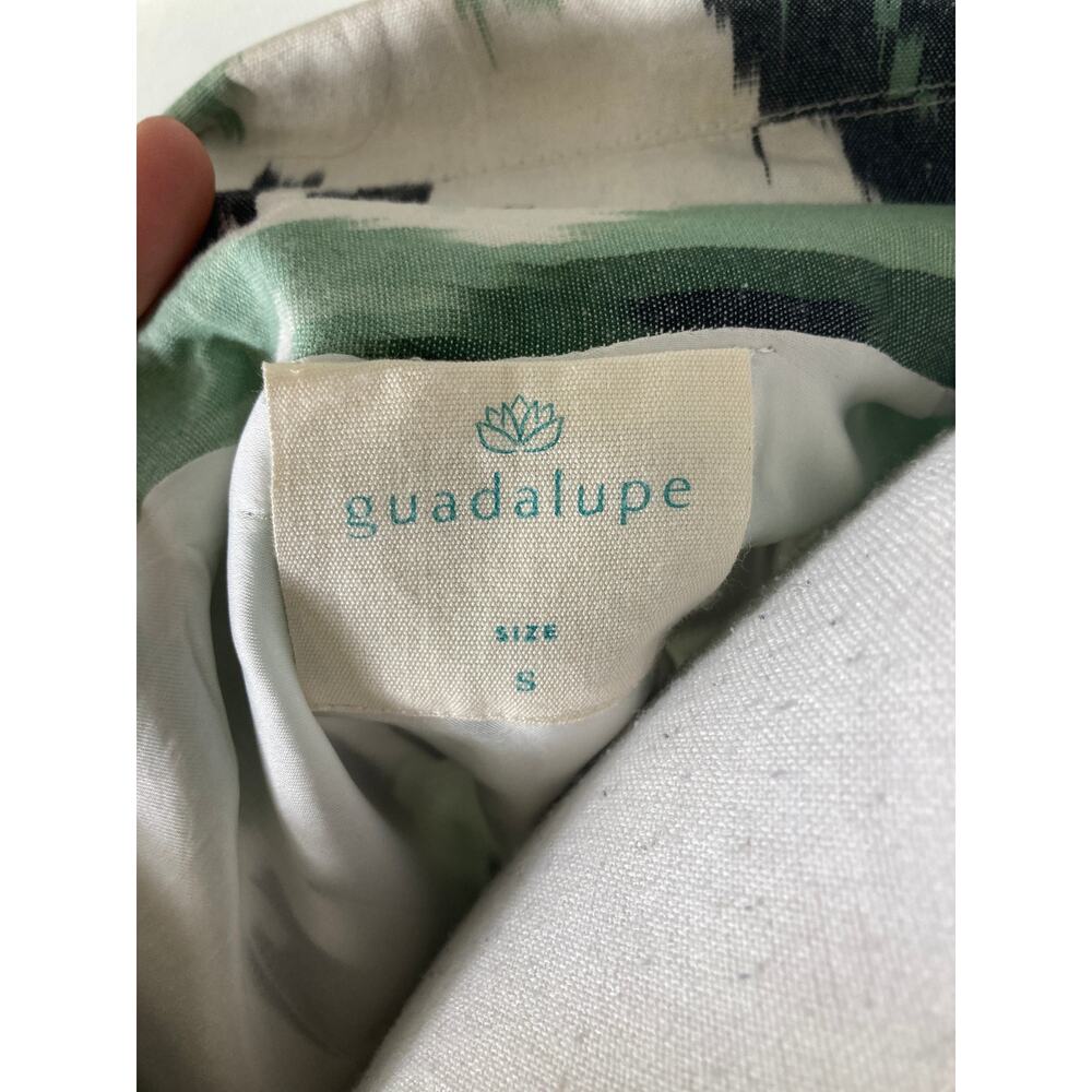 Guadalupe Green Ikat Jacket Sz S - Picture 3 of 3
